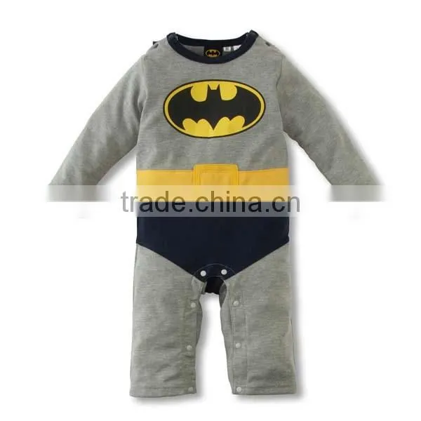 2016 Cartoon Superman Cotton Baby Boy Romper photo-3