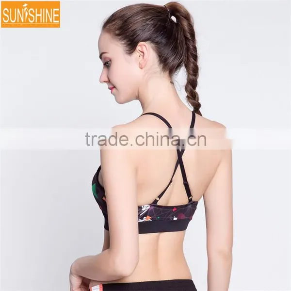 Hot Sales Wholesale OEM Pictures of Girls In Panties Sexy Yoga Bra photo-4