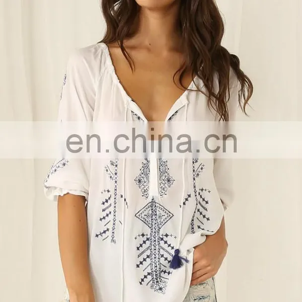 2016 The New Women Beautiful Usual Short Sleeve Fashion Shirts photo-4