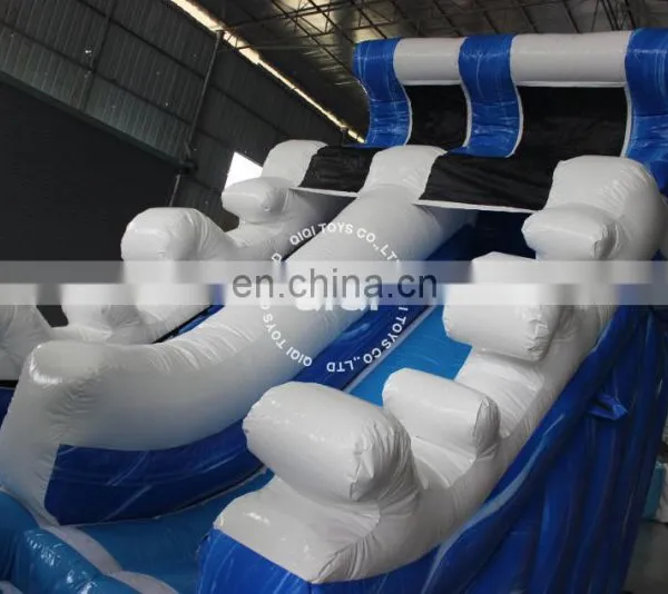 Blue Wave Inflatable Slide for Rental Business, Commercial Kids Inflatable Slide for Sale photo-6