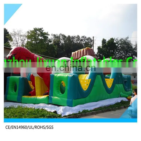 Jurassic Park Dinosaurs Inflatable Amusement Park /inflatable Bounce-outdoor Playground Equipment photo-2