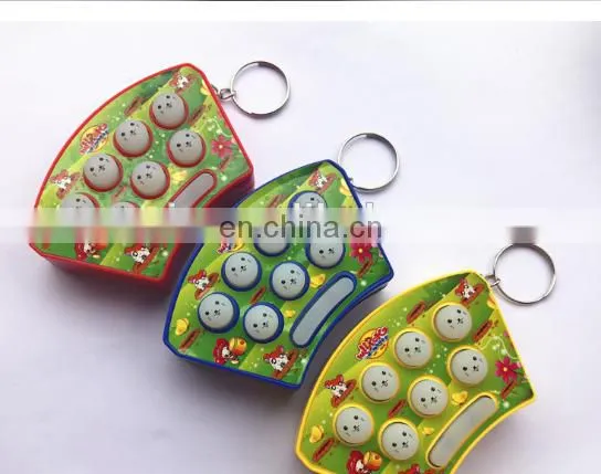 Hot Sale Mini Keychain Whac-a-Mole ,handheld Game Console Keyring photo-6