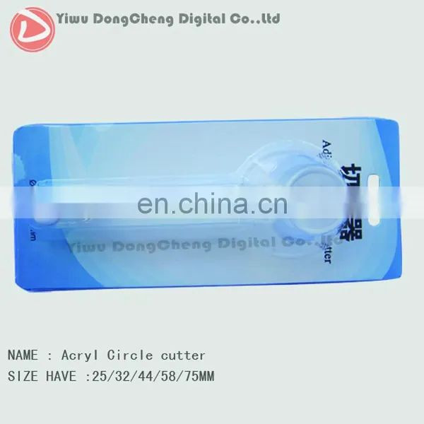 2015 Hotselling Plastic Acrylic Paper Circle Cutter Ones Special for Making 58mm Button Badges photo-4