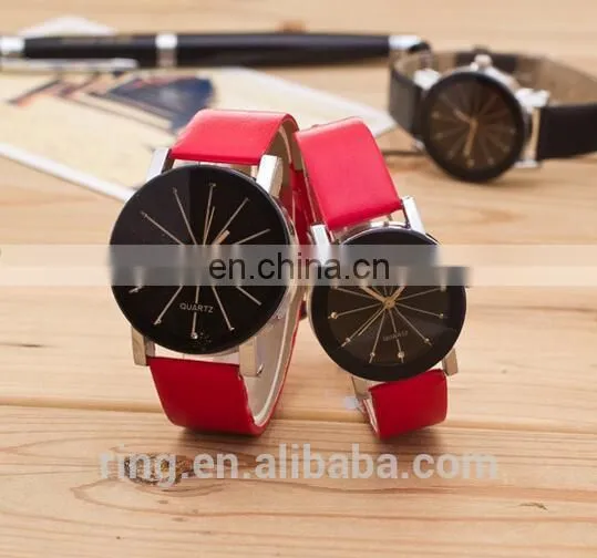 High Quality China Watch Leather Belt Couple Watch For Gift photo-6