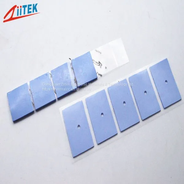 Blue High Quality Low Price Thermal Conductive Silicone Pad photo-5