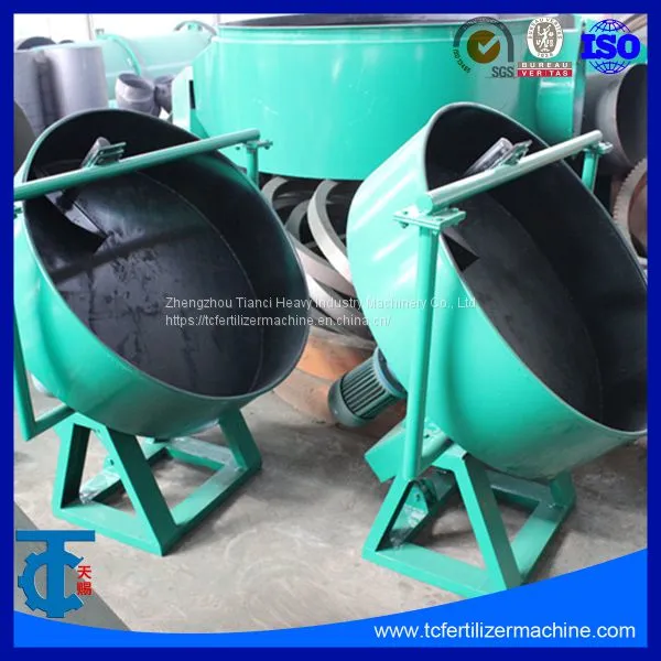 China Organic Compost Fertilizer Disc Granulator Product Line