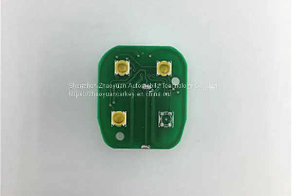3 Buttons Chevrolet GMC Remote Control 315Mhz KOBUBIBT photo-2