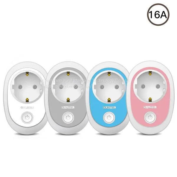 Oukitel P2 WiFi Smart Plug,Air Condition Smart Plug Mini Smart Ourtlet Wireless Remote Control Outlet Timer photo-2