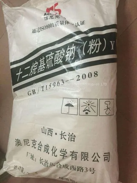 Sodium Dodecyl Sulfate K12, White Powder, Needle, Mortar Additives Without Adulteration, Foaming Agent photo-2