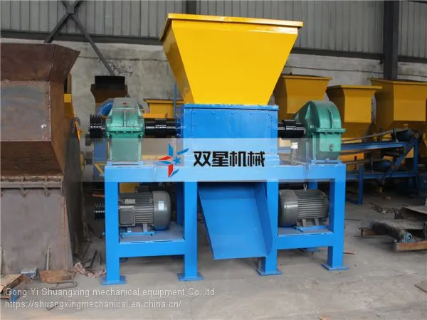 Oil Drum Shredder Can Industrial Metal Recycling Shredders Tyre Recycling Machine photo-2