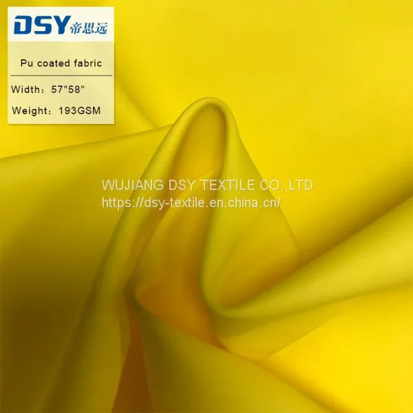 Knitting Fabric With pu Coating