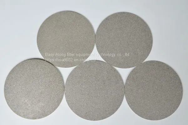 Micron Titanium Sintered Filter Round/square Sheet Uniform Pore photo-2
