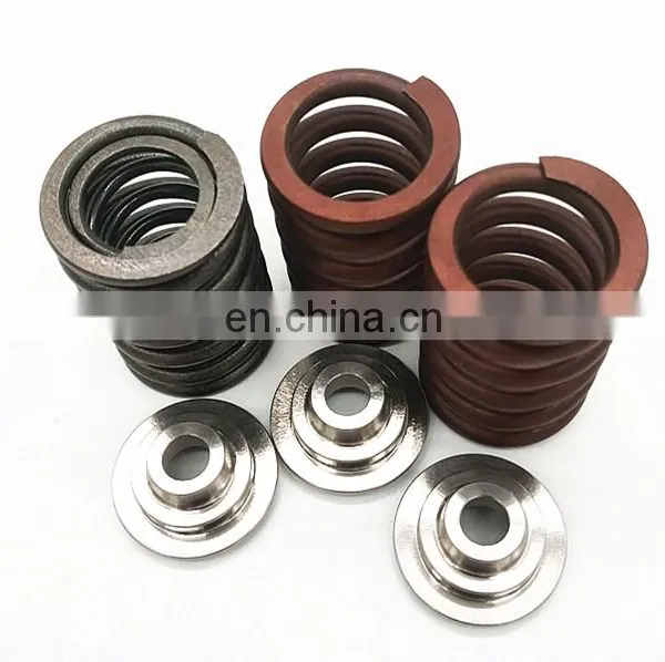 Ferrea for Toyota Supra 2jz Mk4 2JZ-GTE HIGH BOOST 115lbs Dual Valve Springs Ti Retainers Kit Motor +1mm Stellite Engine Valves photo-5