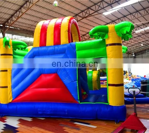 Air Pop up Popular Inflatable School Bouncy Castle With Elephant Theme Cartoon photo-3