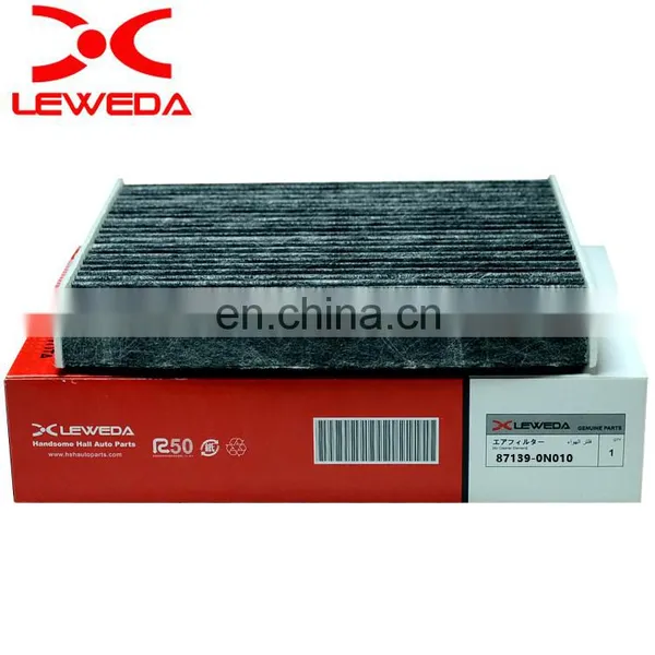 China Factory Wholesale Cheap Price Filter Element Carbon Cabin Filter ac Filter 87139-0N010 photo-4