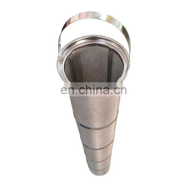316L Stainless Steel Basket Filter Element for Liquid Filtering photo-7