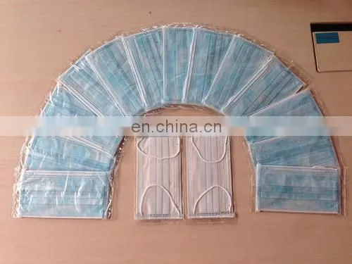 Single Piece or Multi Pieces Nonwoven 3ply Face Mask Packing Machine photo-3