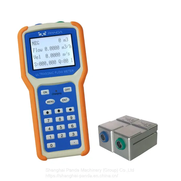 Handheld Ultrasonic Clamp on Flow Meter Portable Flowmeter photo-3