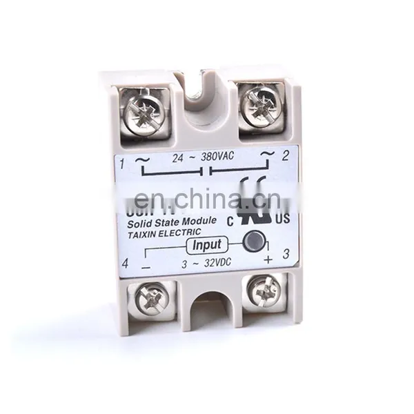 Single Phase Solid State Relay SSR-40DA SSR-25DA SSR-10DA DC to AC 3-32VDC Input 24-380VAC Output Solid State Relay Module photo-5