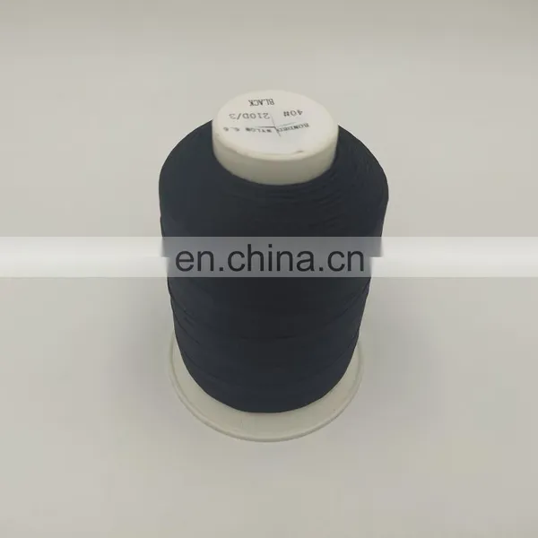 High Strength 100% Polyester Nylon 6 Nylon 66 Bonded Sewing Thread for Handbags photo-3