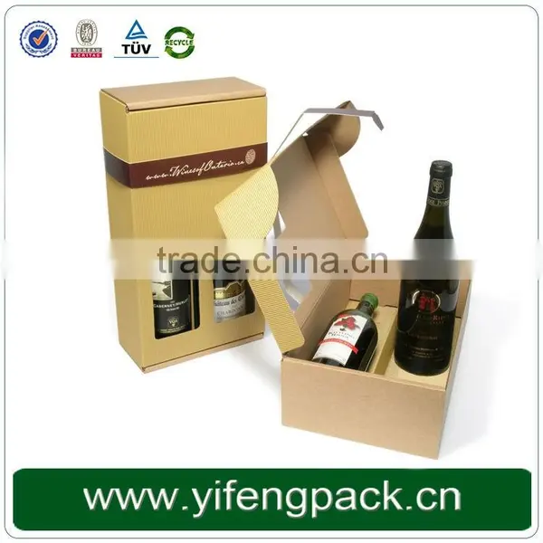 Four Pack Beer Box Cardboard,fashion Packing Yifeng Factory Pack Beer Box photo-2