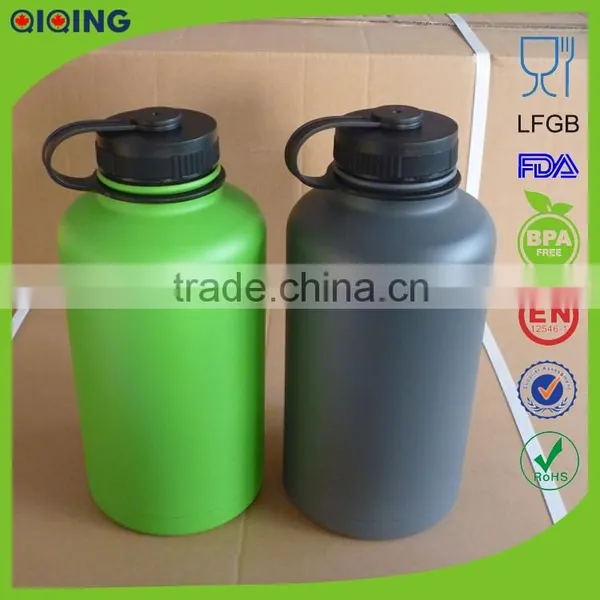 64 oz Draft Beer Bar Transport Insulated Stainless Steel Water Bottle Beer Growler HD-104A-8 photo-4