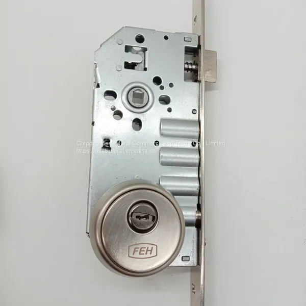 Stainless Steel 3201B Security Cerraduras Para Puerta Anti Drill 4 Point Bolt Mortise Cylinder Door Lock Body photo-5