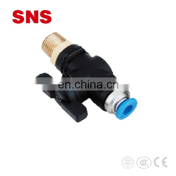 SNS (BC/BUC/BL/BUL Series) Plastic Brass Pneumatic Air Control Hand Valve photo-4