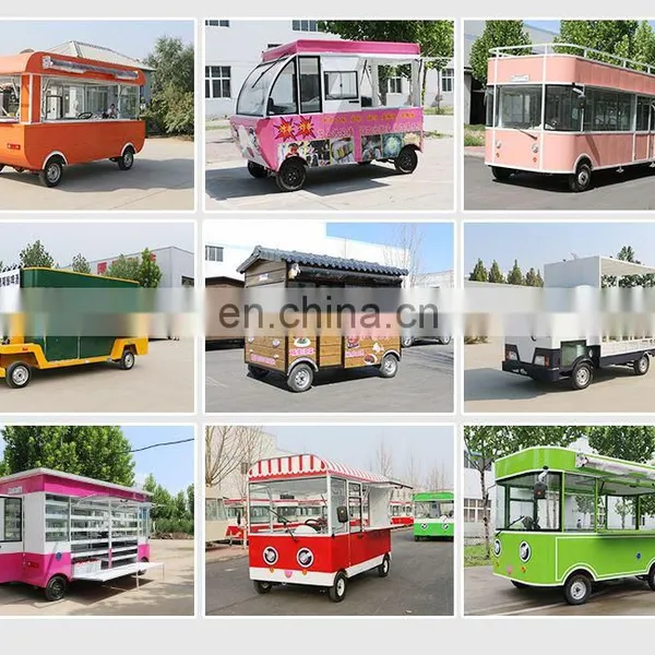 Electric Tricycle Three Wheels Vending Snack Food Cart Mobile Breakfast Snack Food Truck Trailer 3 Wheels photo-2