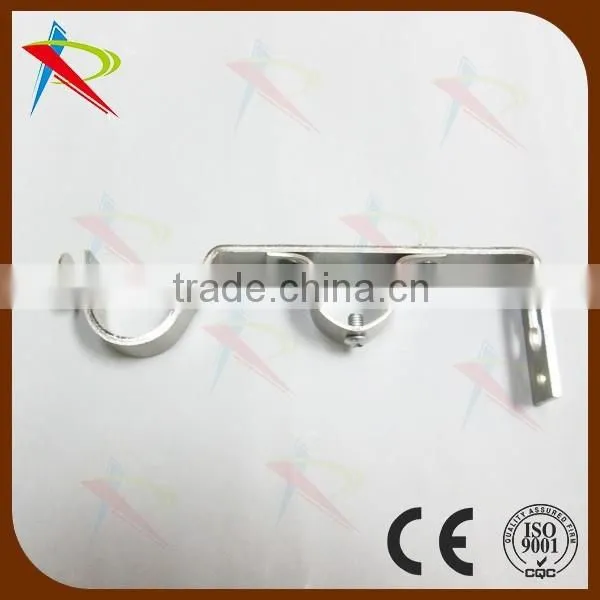 22mm/25mm Wrought Iron Curtain Accessories Curtain Drapery Double Brackets photo-2