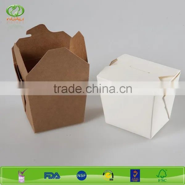 16oz Paper Noodle Box Custom, Takeaway Food Container