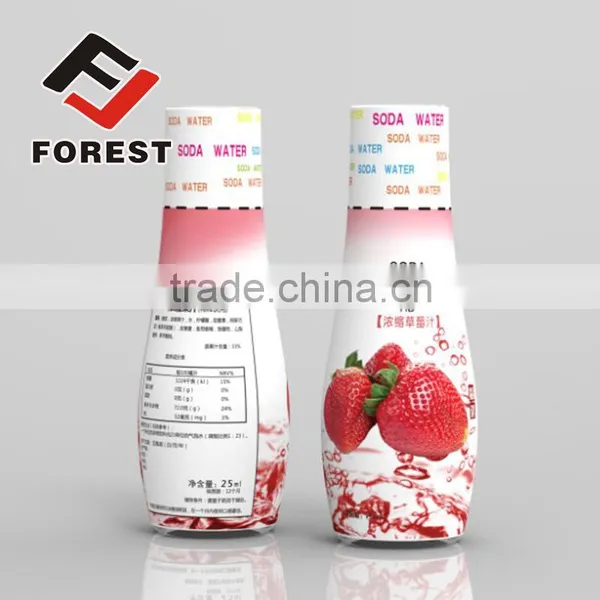 Transparent Waterproof Plastic Bottles Adhesive Roll Label, Private Label Energy Drink photo-4