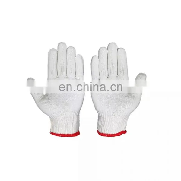Reusable Protective Repair Work Thickened Men and Women Yarn Gloves on Site photo-5