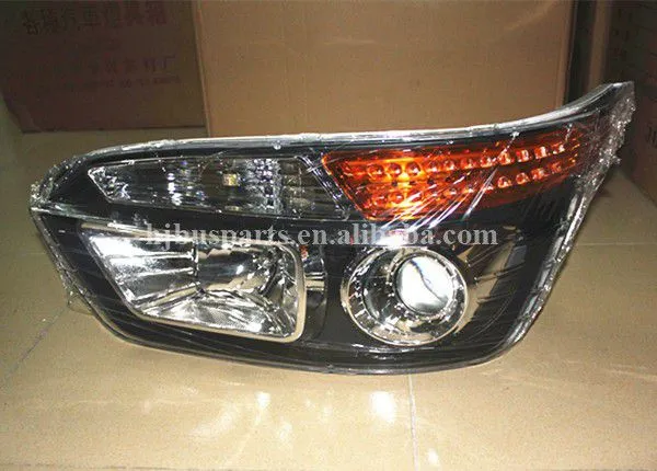 Kinglong 6129 Bus Lighting System LED Headlights Replacement 236100220 HJQ-089 Headlamp photo-3