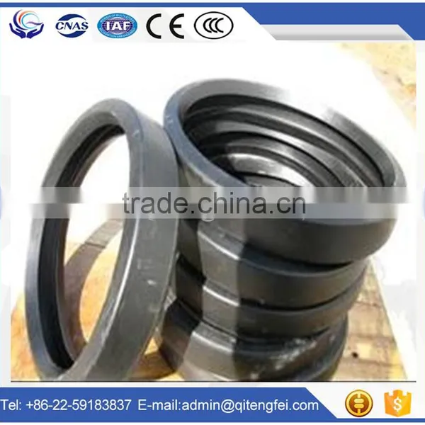 Heat Resistant Concrete Pump Rubber o Ring / Epdm Concrete Pipe D-ring Rubber Gasket photo-4