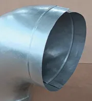 Metal Cladding Pipe Insulation Elbow Cladding With Smooth Surface Good Appearance