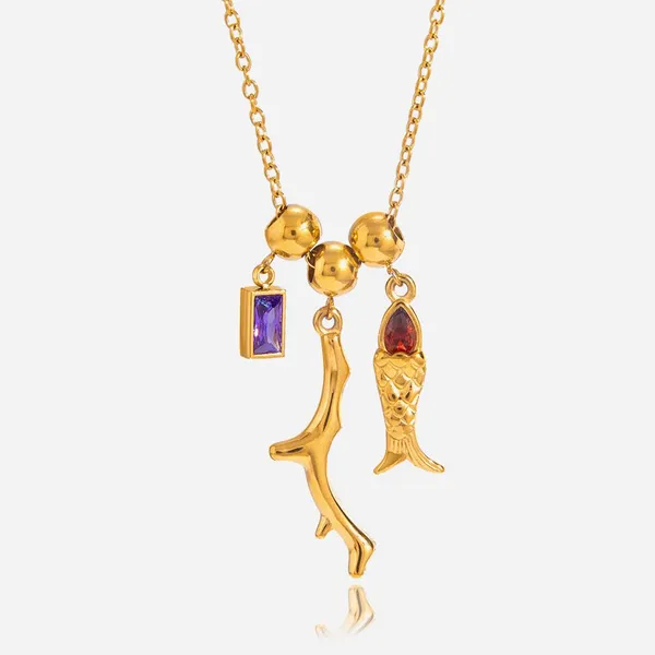 Custom Stainless Steel Necklace With 18K Gold PVD - Quick Sampling & Low MOQ photo-3