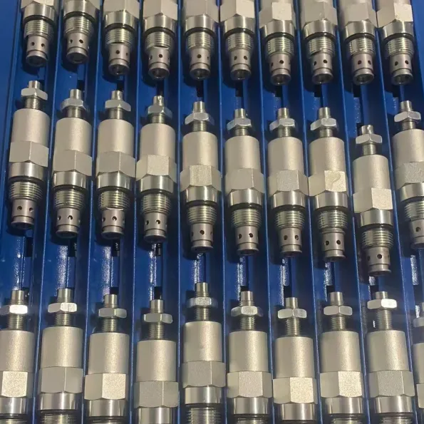 Hydraulic Pilot-Operated Spool-Type Three-Way Cartridge Relief Valve Pressure Control Valve 210 Bar 60L/min photo-5