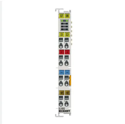 Beckhoff EL1002 EtherCAT-терминал цифрового ввода 2-канальный для промышленной автоматизации, модуль ввода-вывода для систем ПЛК