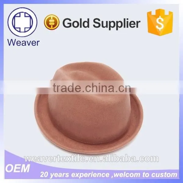 Top Selling Women 100% Wool Handmade Plain Cheap Felt Cowboy Hats Wholesale photo-2