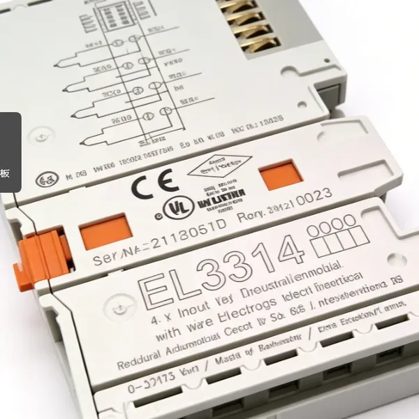 Beckhoff EL3314-0090 EtherCAT 4-Channel Thermocouple Input Terminal 16-Bit Temperature Measurement TwinSAFE SC Module photo-4