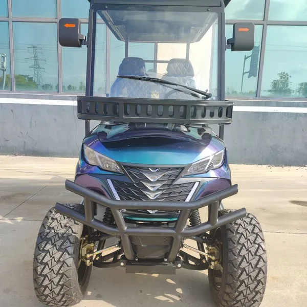 New Four-wheel Electric Golf Carts, Scenic Area Sightseeing Vehicles, Property Patrol Vehicles. Direct From the Source Factory With Quality Assurance. Sightseeing Vehicles photo-4