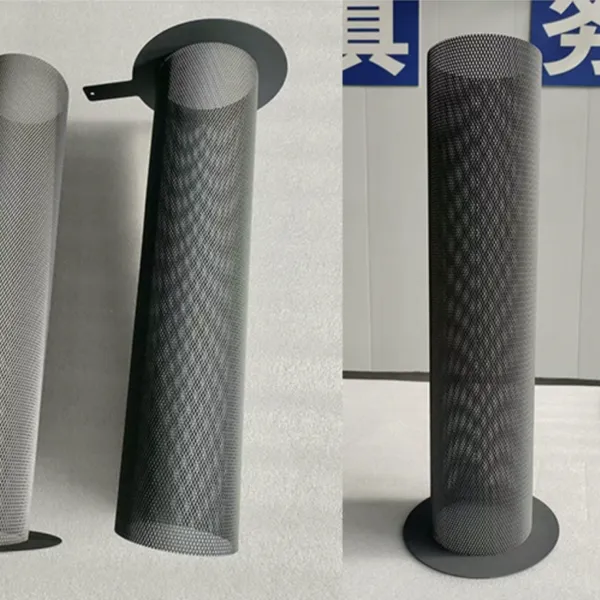 Ruthenium-Iridium Oxide Anode Mesh Cylinder, 36-Month Warranty, Custom Dimensions Available, Factory Tested