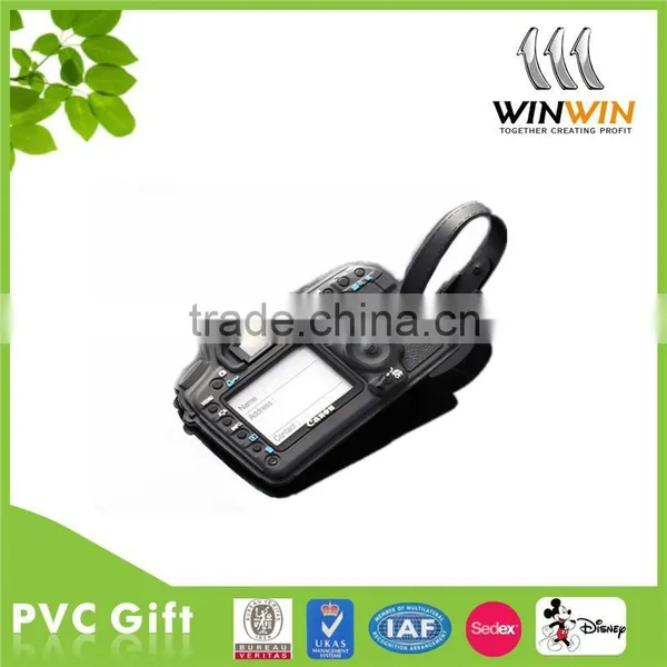 Eco-friendly Camera Shape Soft PVC Luggage Tag/new Style photo-2