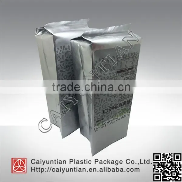 Back Seal Aluminium Foil Black Tea Plastic Packing Bag photo-3