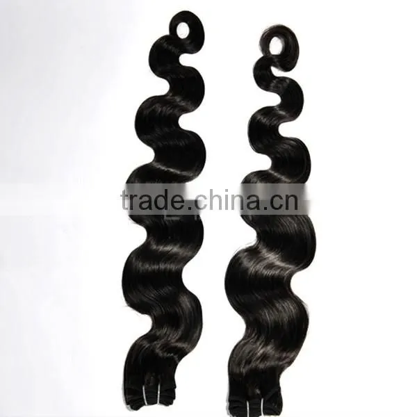 Qingdao Factory Wholesale 7A Brazilian Unprocessed Virgin Hair Weave Body Wave Natural Color Virgin Hair Extension photo-2