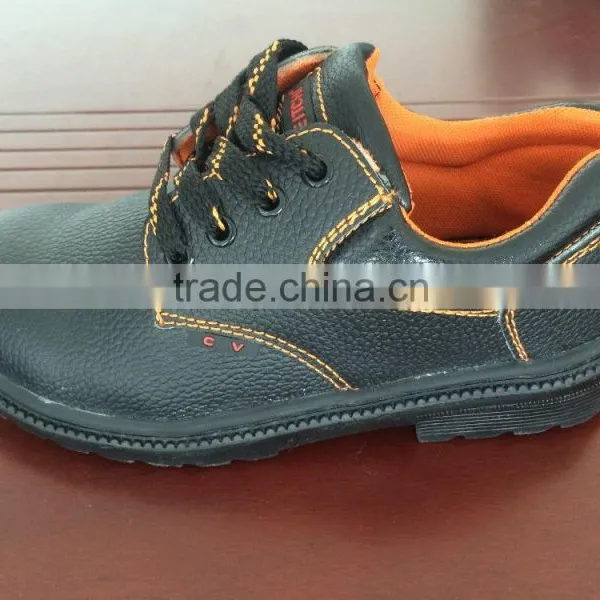 Steel Toe Safety Work Shoes Leather Safety Shoes