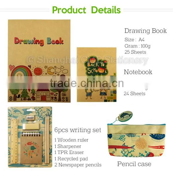 Eco Gift Set School Stationery China photo-5