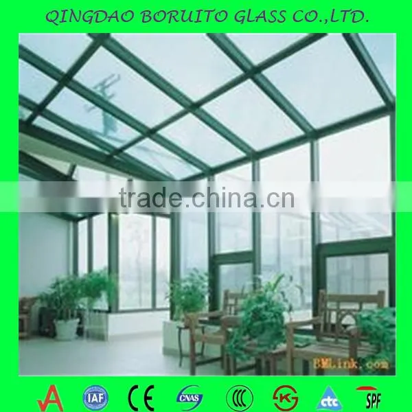 China Supplier 4-12mm Standard Size Tempered Building Glass for Balcony Railing With Competitive Price