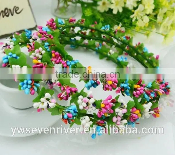 Midsummer Simulation Berries, Female is Manual Headdress The Bride Wedding Garland The Photo Studio With Makeup Crowns photo-3
